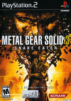 Metal Gear Solid 3 Box Art